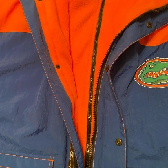 Men’s XL Champion parka University of Florida theme with official Gator TM